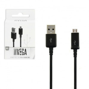 Kabel USB MICRO czarny VEGA...