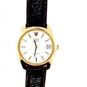 złoty zegarek omega