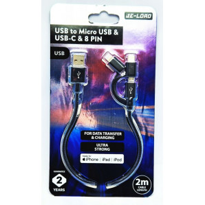 Kabel USB - USB typ C /...