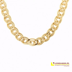 Złoty łańcuch p.585 3,5g 50cm