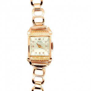 Złoty zegarek damski 14 karat