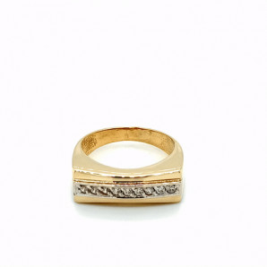 Złoty pierścionek P.585