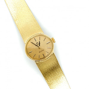 Złoty zegarek Omega 18 karat