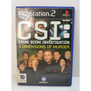 Gra PS2 CSI Crime Scene...