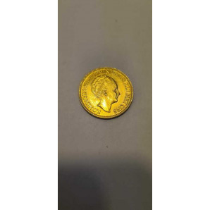 Złota moneta 10 Guldenów...