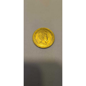 Złota moneta 10 Guldenów...