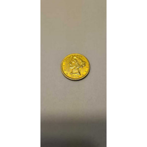 Złota moneta 5 dolarów 1906r