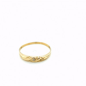 Złoty pierścionek ( Diament )